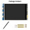 3.2 inch Display for Raspberry Pi 4 Resistive Touchscreen TFT LCD 320x240 Resolution Directly-pluggable for All Raspberry Pi Drivers Provided for 2