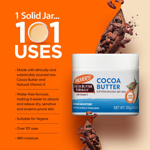 Palmer's Cocoa Butter Formula Original Solid Formula Jar - 1 x 100g 1