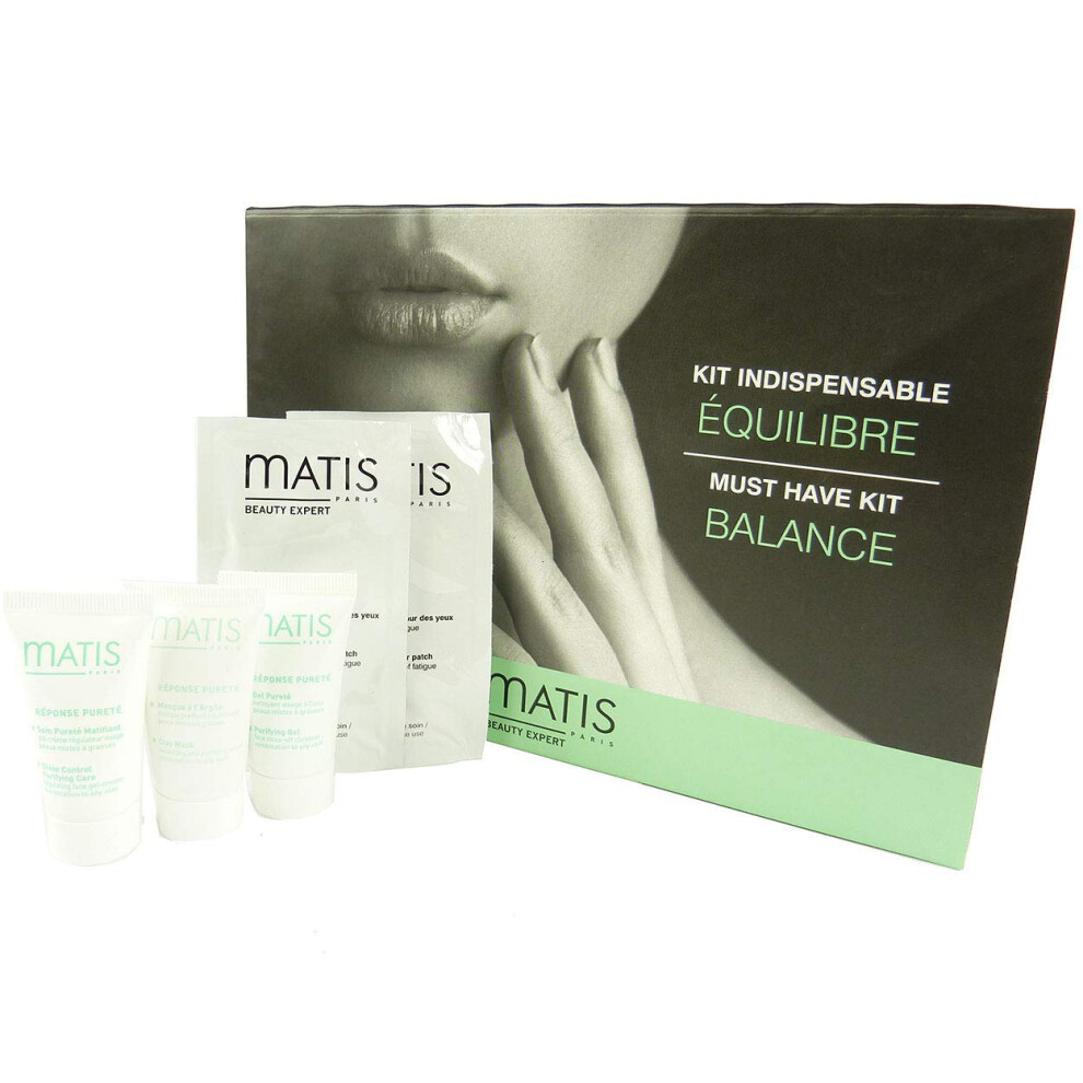 Matis Must Have Kit Balance Face Eyes Skin Care Cleansing Mask Set
