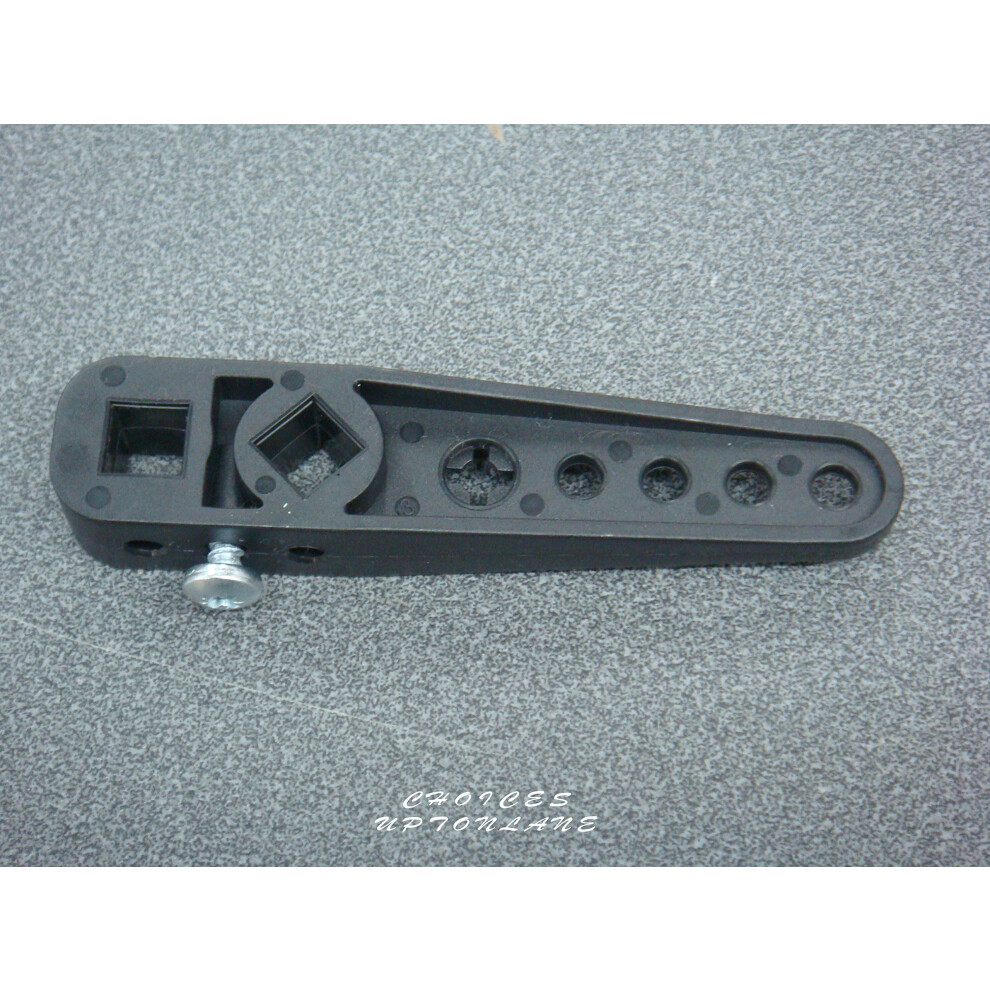 Replacement Black Plastic Wc Toilet Cistern Flush Lever Multi Adjustable Arm 7081441555024