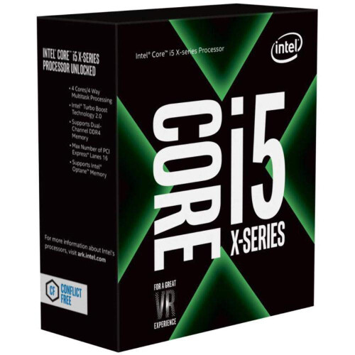 Intel Core i5-7640X 4.00 GHz LGA 2066 CPU Box - Black