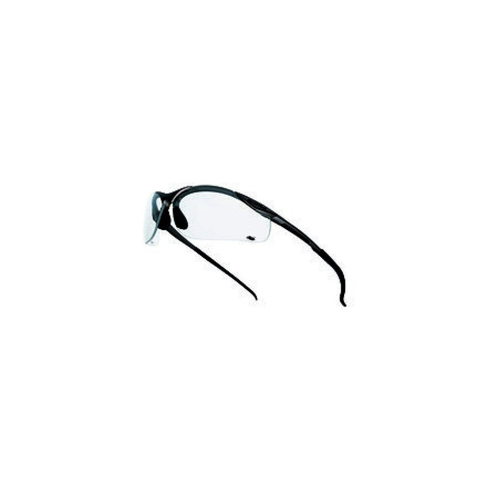 Contpsi Contour Spectacles, Sports Temples With Tipgrip Type, Comfort Nose Clear Pc Anti-Scratch And Anti-Fog Lens, Bronze Nylon Frame 605779209557