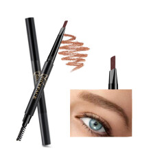 Eyebrow Pencil Light Brown Double Ended Precision Waterproof Brow(Light Brown #4)