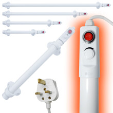 Low Energy TH03 Tube Heater with Built in Temperature Control 100cm / 135 Watts