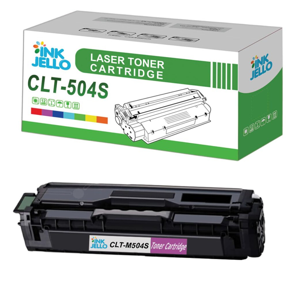 Toner Cartridge For Printer, Compatibile With Samsung Clp-415N Clp-415Nw Clx-4195Fn Clx-4195Fw Xpress Sl-C1810w Xpress Sl-C1860fw Clt-M504s (Magenta) Pink 747742356513