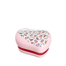 Hello Kitty Compact Styler Detangling Hairbrush, Candy Stripes