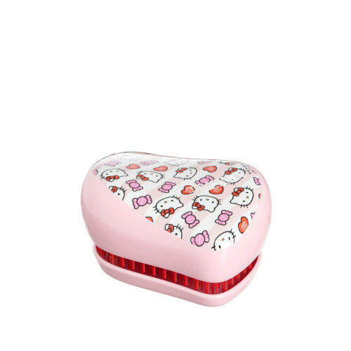 Tangle Teezer Hello Kitty Compact Styler Detangling Hairbrush, Candy Stripes
