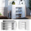 Fireplace surround, White, 119 x 103 cm 2