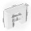 Fireplace surround, White, 119 x 103 cm 3