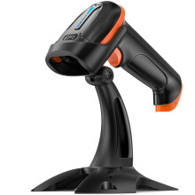 1D 2D QR Wireless Barcode Scanner 2.4GHz wireless & USB 2.0 Wired 1D 2D QR Bar Code Scanner Cordless CMOS Image Barcode Reader for Mobile Payment