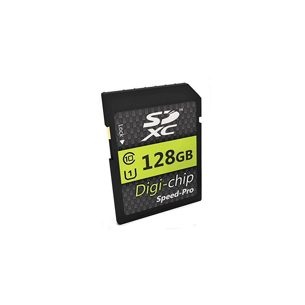 Digi Chip 128Gb Sdxc Class 10 Memory Card For Sony Cyber Shot Dsc-Hx400v, Dsc-Wx350, Dsc-W800 And Cybershot Dsc-Rx100 Digital Cameras 7625707963842