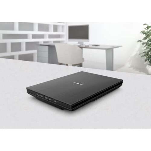 Canon LiDE 400 Colour Flatbed Scanner (Black) - Space Saving Design with USB Type-C Connectivity, Easy One-Touch Operation - Ideal for Home or Office 1