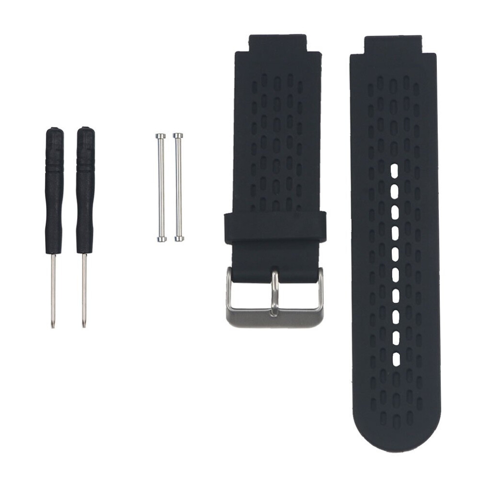 Watchband Strap, Silicone Wrist Band Strap For Garmin Approach S2/S4 Gps Golf Watch/Vivoactive Black 764567837201