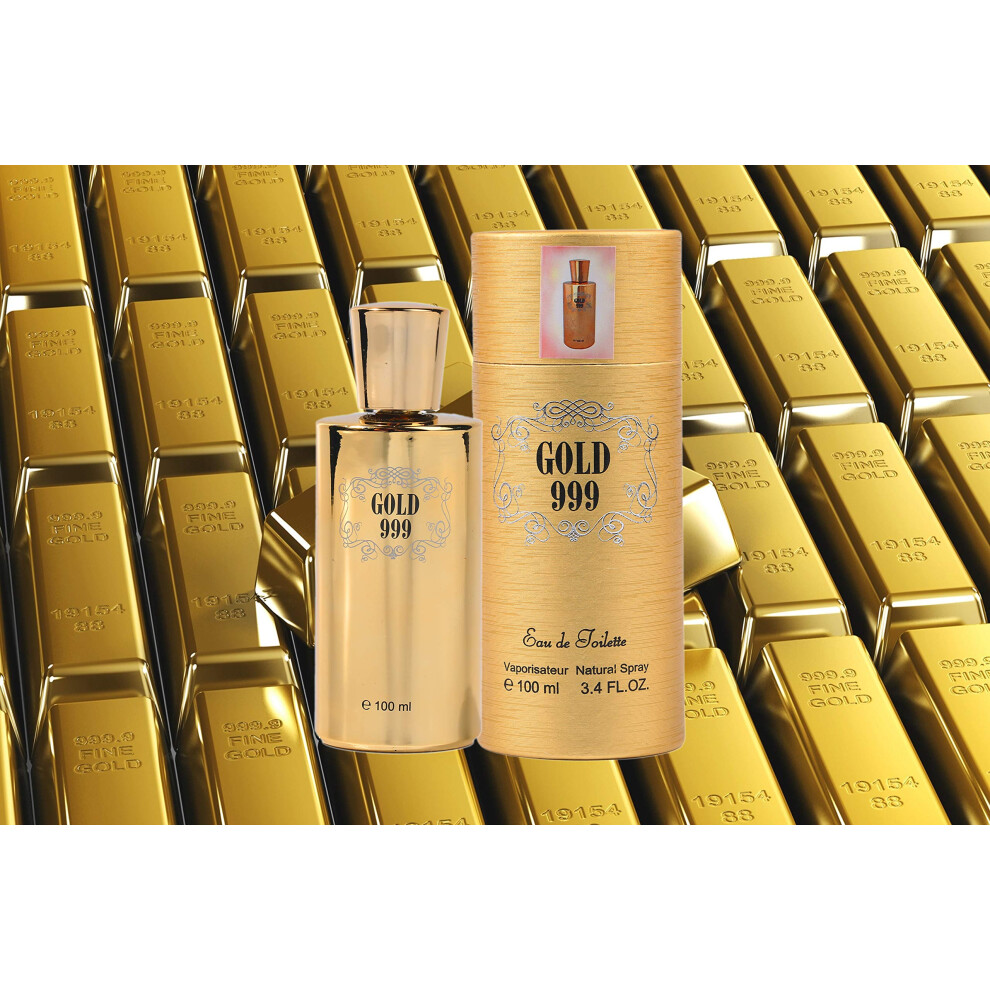Saffron London Gold 999 - Men's Eau De Toilette Spray 100Ml