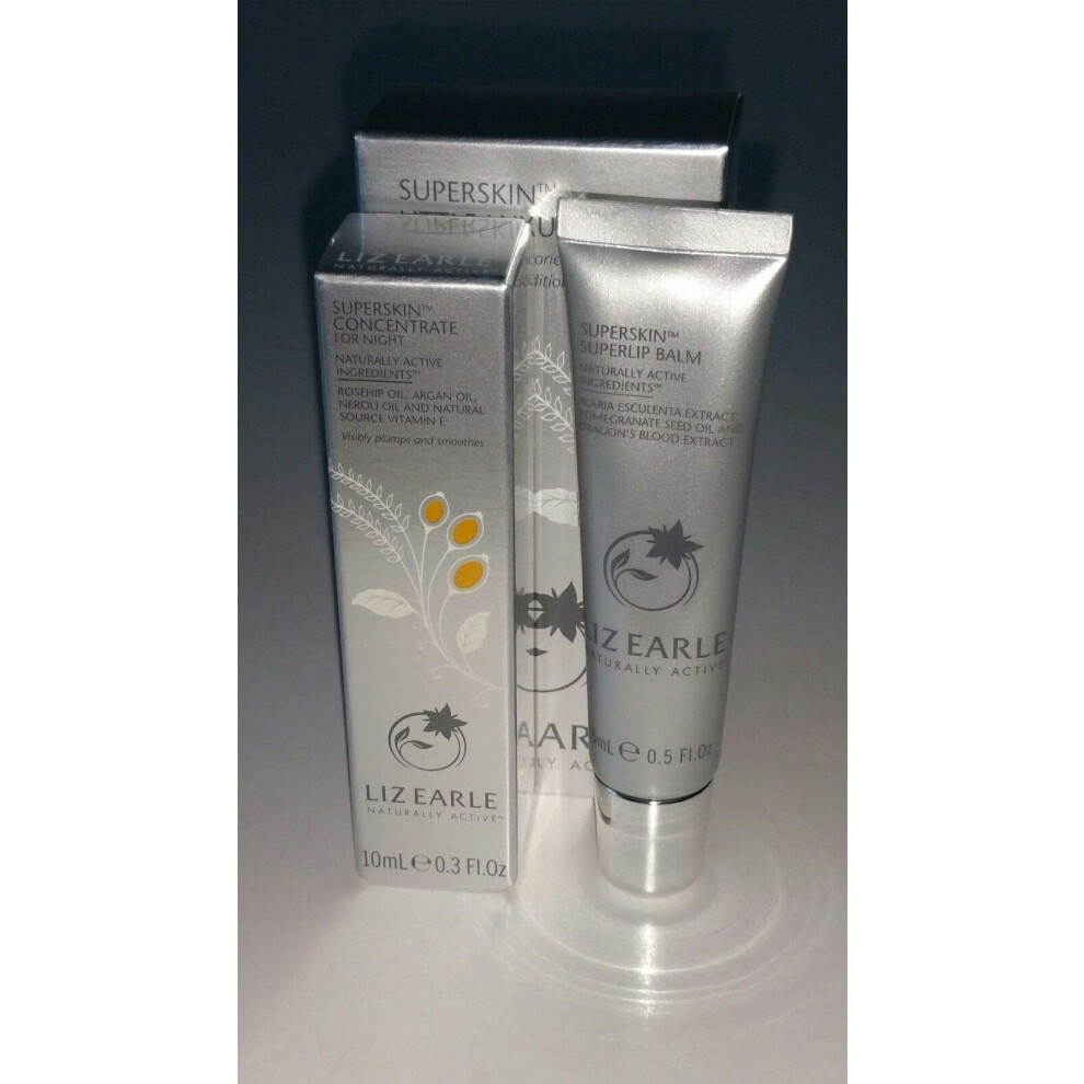 Liz Earle Superskin Little Luxuries Duo - Superskin Concentrate For Night 10Ml & Superskin Superlip Balm 15Ml
