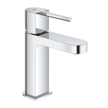 Plus Single Lever Basin Mixer, S-Size, Smooth Body, Push Open Waste Set Water-Saving Tap in Chrome Finish 33163003