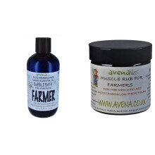 Farmer Gift Set Muscle Balm & Bubble Bath SLS Free