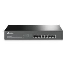 TL-SG1008MP 8-Port Gigabit PoE Switch, 802.3af/at PoE+ Ports Network Switch up to 30 W for Each Port and 153 W for All Ports, Metal Casing, 13 inch