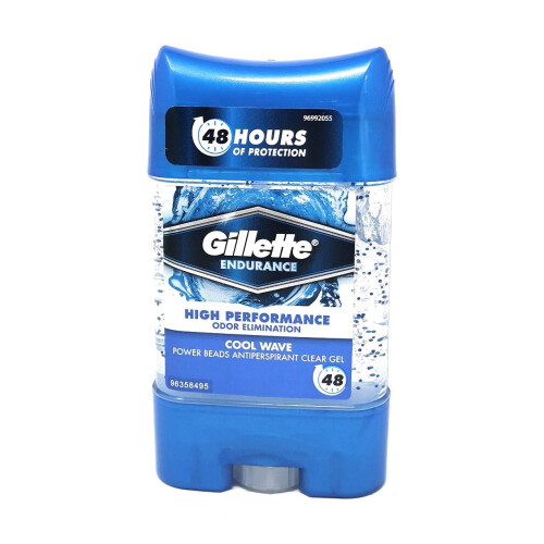 Gillette Clear Gel Power Beads Cool Wave Antiperspirant and Deodorant,