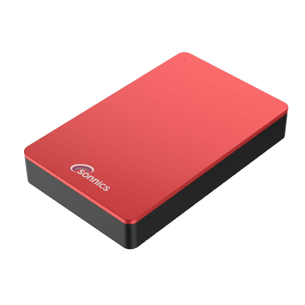 2Tb External Desktop Hard Drive Usb 3.0 Compatible With Windows Pc, Mac, Smart Tv, Xbox One & Ps4 (Mains Powe Not Portable) Red 5060699320174