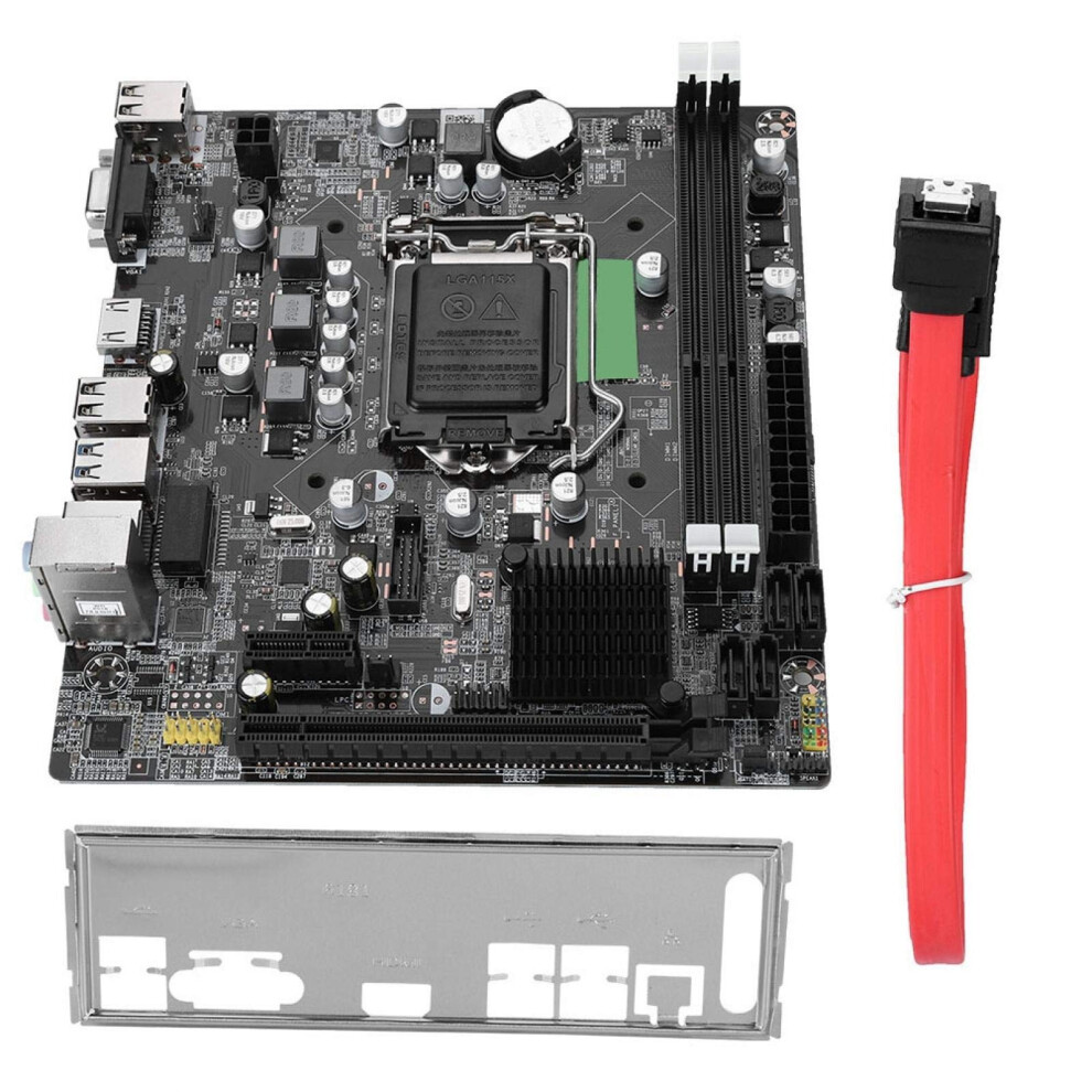 Desktop Computer Motherboard,Lga 1155 Usb3.0 Sata Mainboard Ddr3 Sata3.0 High-Speed Hard Disk Interface Memory Nuclear Hdmi Hd Graphics For Intel B75 9306003799059