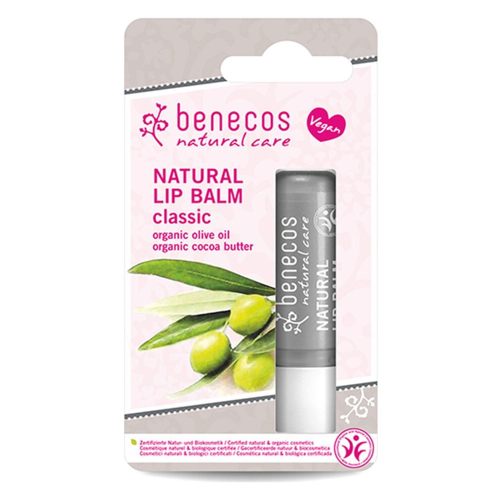 Benecos 2 X Natural Lip Balm Classic 4.8G