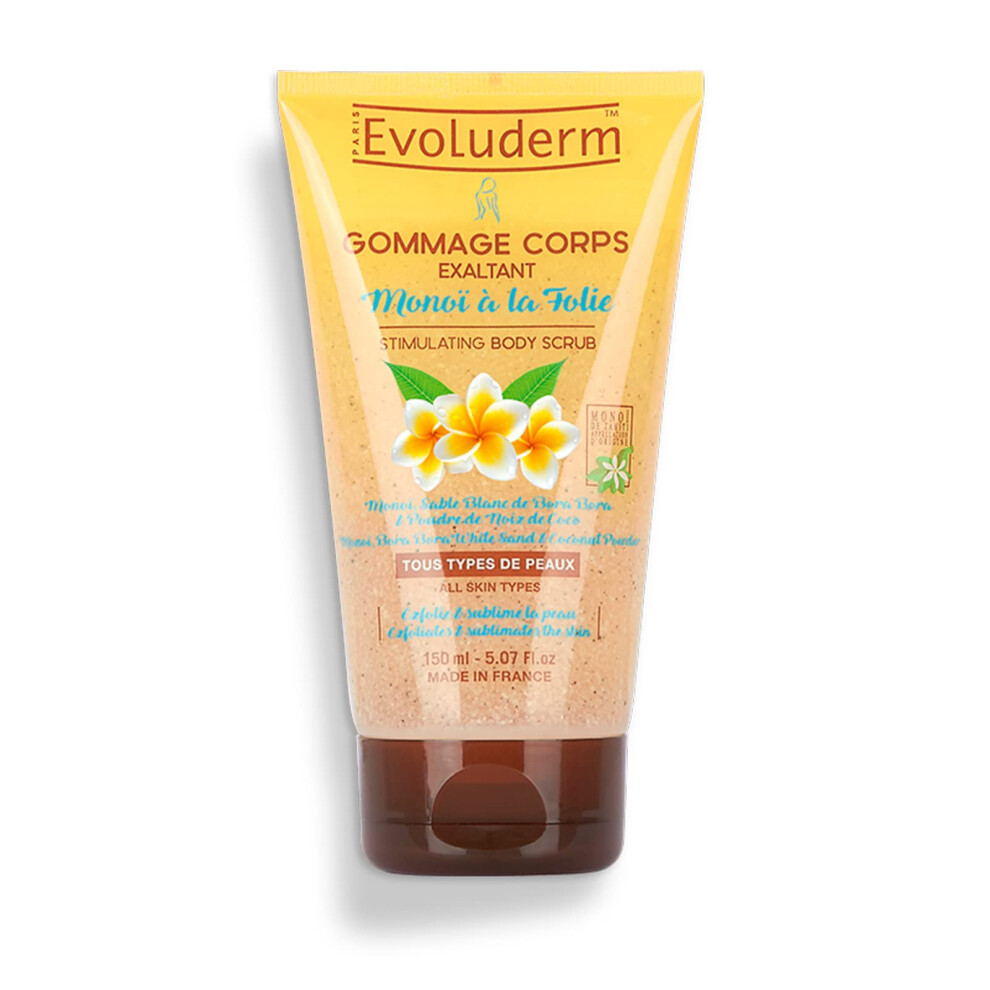 Evoluderm - Exhilarating Monoi Body Scrub - 150 Ml - Made In France