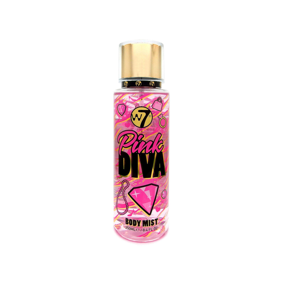 W7 Pink | Body Mist | Diva Body Mist