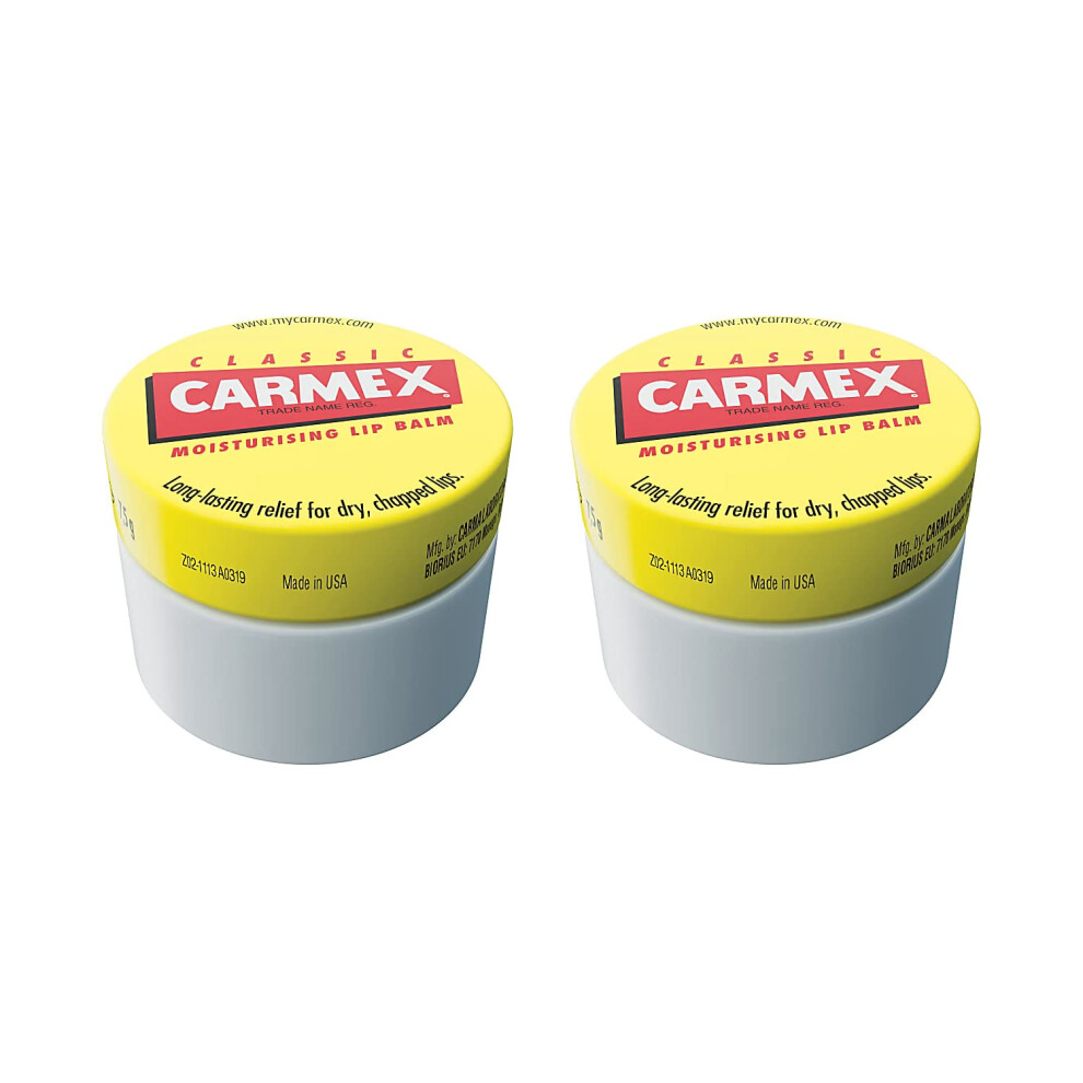 Le Carmex Lip Balm Original Pot 7.5G - Pack Of 2