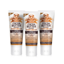Travel Size Cocoa Butter Original Body Cream 100g - Pack of 3