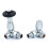 | Jordan Thermostatic Radiator Valve – Corner (Chrome) 1