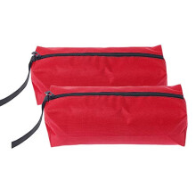 2 Pack Tools Organizer Pocket Canvas Small Tool Bag Multi-Purpose Heavy Duty Tool Pouch Tote Bags with Hanging Loop for Wrenches, Screwdrivers, etc (L