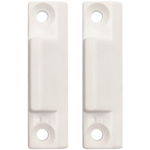 White Upvc Window Sash Cavity Closing Wedge Draught Sealing 5 X Pairs