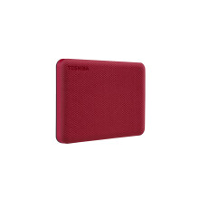Canvio Advance 1TB Portable External Hard Drive USB 3.0, Red - HDTCA10XR3AA
