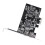 I/O Port Cards, PCI-E PCI Express FireWire 1394a IEEE 1394 Controller Card with Firewire Cable 2