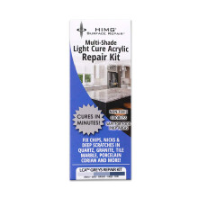 Grey Tones - Quartz, Granite, Corian, Marble Worktop Chip Repair Kit - Grey Quartz Repair Kit - HIMG Surface Repair