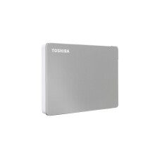 Canvio Flex 1TB Portable External Hard Drive USB-C USB 3.0, Silver for PC, Mac, & Tablet - HDTX110XSCAA