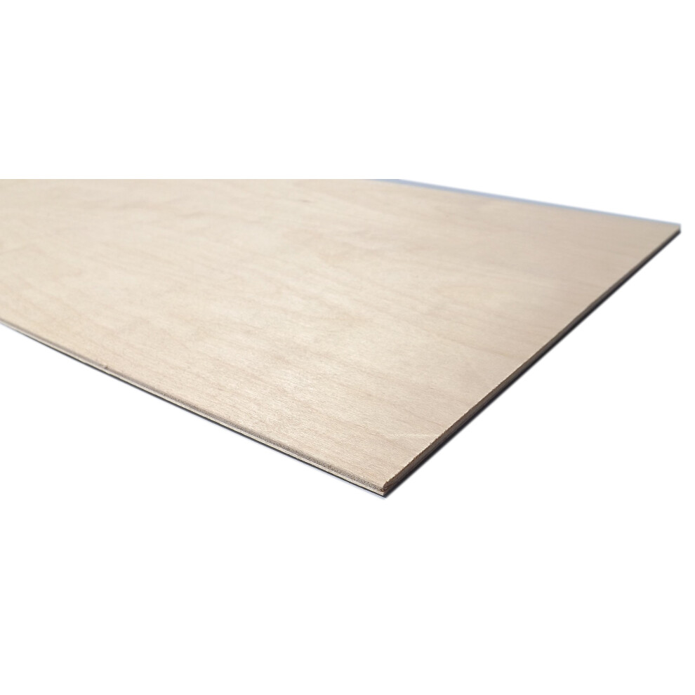 5 Pack Of 3Mm X 300X600mm Birch Ply Plywood Sheets Seconds 5056068912934