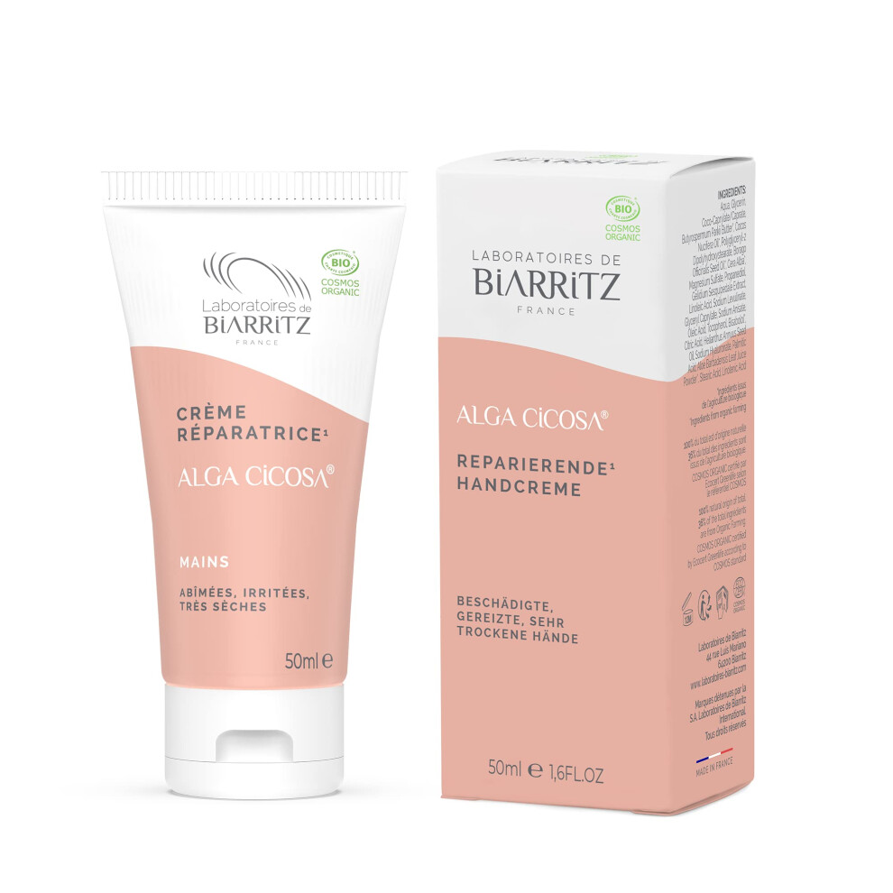 Laboratoires De Biarritz Cream Crema De Manos Reparadora Alga Cicosa 50 Ml