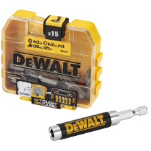 DT71573-QZ Small Accessory Box - PH2 x2, PZ2 x2, PZ3, T20 x6, T25 x4 - Bit Holder - For Drill/Driver