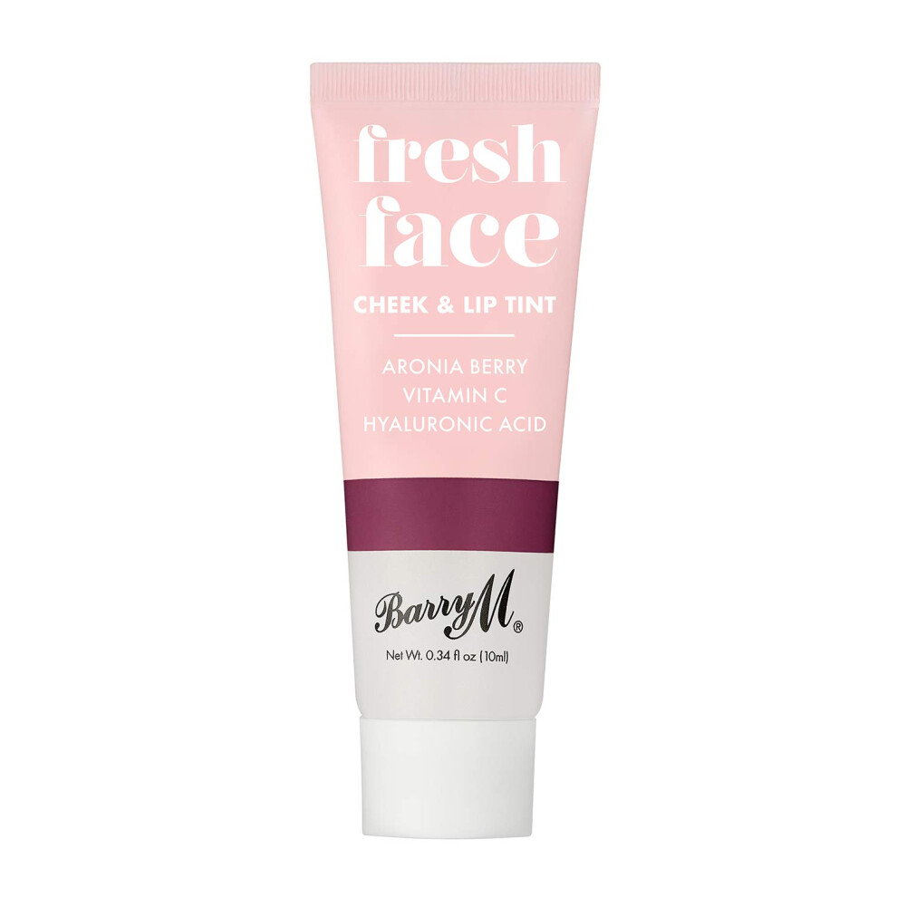 Barry M Cosmetics Fresh Face Cheek And Lip Tint Radiant Dewy Skin With Blendable Formula Shade, Blackberry, 1 Count
