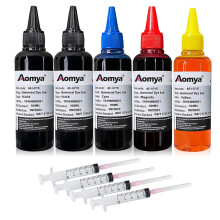 500ml Universal Dye Ink Refill Kit for HP Canon Epsn Brother Lexmark Ricoh Printers Compatible Cartridges Refillable Cartridges CISS CIS System 4