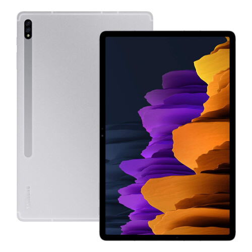 Samsung Galaxy Tab S7+ Wi-Fi Android Tablet Mystic - Silver (UK Version) (Renewed)