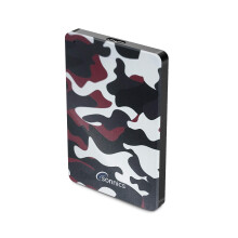 1TB Red Camo External Portable Hard drive USB 3.0 super fast transfer speed for use with Windows PC, Apple Mac, Smart tv, XBOX ONE & PS4 Special