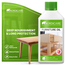 Wood Oil Colorless - Premium Walnut Oil, Teak Oil, Wood Oil Furniture for Oak, Beech, Teak, Walnut, Pine, Larch - Natural Furniture Wood Oil - Made in