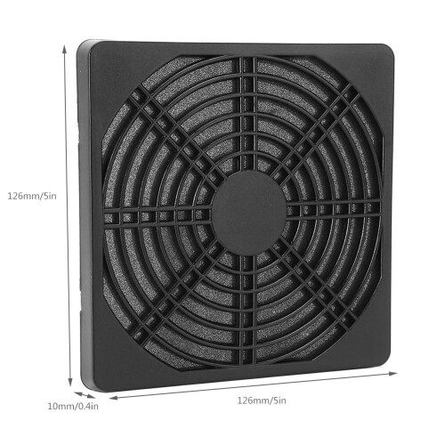 PC Fan Dust Filter Computer Fan Grills,10Pcs Fan Dust Filter Cover Grill PC Computer Chassis Cooler Washable Dustproof Mesh Case 1