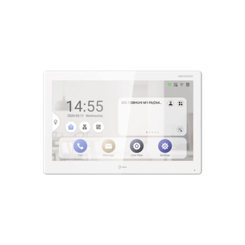Hikvision 10.1" Android TFT LCD Touchscreen IP-Monitor DS-KH9510-WTE1