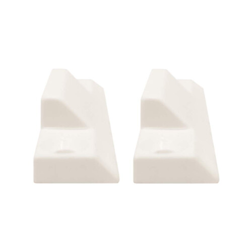 White Upvc Window Sash Cavity Closing Wedge Draught Sealing 5 X Pairs 2