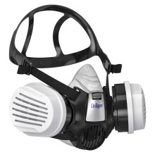 X-plore 3300 with 2x ABEK1 Hg P3 Filters – Professional Respirator for Chemical Fumes, Organic Vapours, Spray Painting, Resin & Toxic Gases –