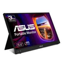 ZenScreen 15.6” 1080P Portable Monitor (MB16ACV) - Full HD, IPS, Eye Care, Flicker Free, Blue Light Filter, Kickstand, USB-C Power Delivery, for
